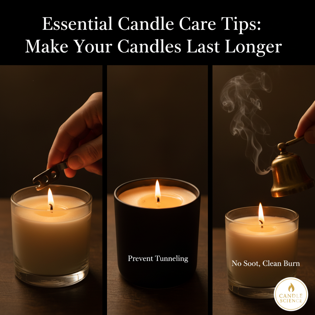 Essential Candle Care Tips: Make Your Candles Last Longer