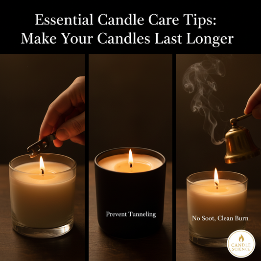 Essential Candle Care Tips: Make Your Candles Last Longer